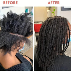 Human Hair Dreads Dreadlock Braids With Loose Ends Hair Pieces