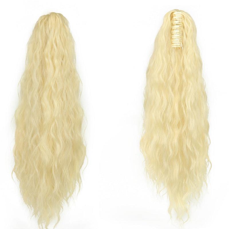 Water Wave Curly Afro Puff Synthetic Ponytail