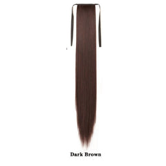 Long Curly Wavy Ponytail Extensions Synthetic Clip In Hair Extensions