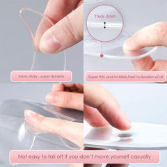 Silicone Face Chest Pad Set Wrinkle Smoothing Patches