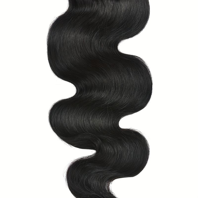 Body Wave Ponytail Human Hair Clip In Daily Use