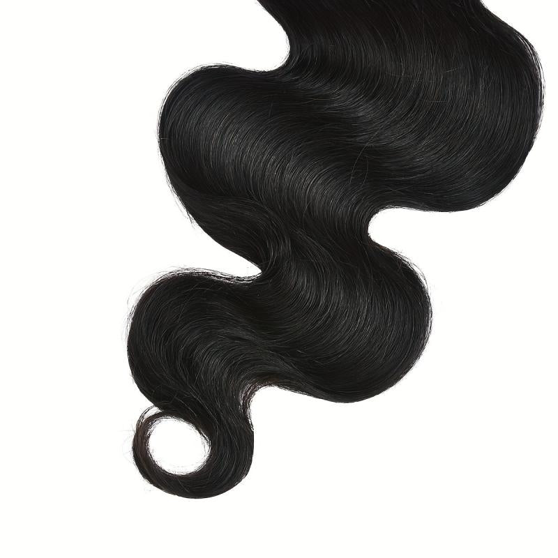 Body Wave Ponytail Human Hair Clip In Daily Use
