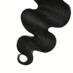 Body Wave Ponytail Human Hair Clip In Daily Use