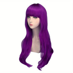 Long Curly Costume Wig Synthetic Anime Cosplay Halloween Party