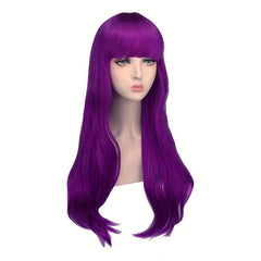 Long Curly Costume Wig Synthetic Anime Cosplay Halloween Party