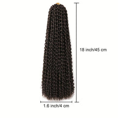 Passion Twist Crochet Hair Extensions 45-72cm Afro Kinky Ombre Braids