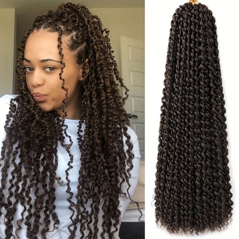 Passion Twist Crochet Hair Extensions 45-72cm Afro Kinky Ombre Braids