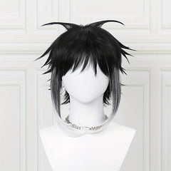Anime Cosplay Wig Gradient Short Hair Heat Resistant Synthetic Halloween Wigs