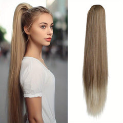 Ombre Brown Straight Ponytail Extension 60-96cm