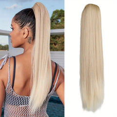 Ombre Brown Straight Ponytail Extension 60-96cm