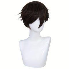 Short Straight Anime Cosplay Wig Synthetic Wigs For Halloween Christmas
