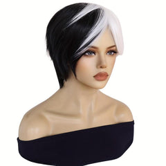 Short Straight Anime Cosplay Wig Synthetic Wigs For Halloween Christmas