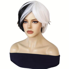 Short Straight Anime Cosplay Wig Synthetic Wigs For Halloween Christmas
