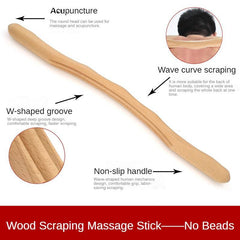 Wood Massage Tools for Body Shaping and Lymphatic Drainage