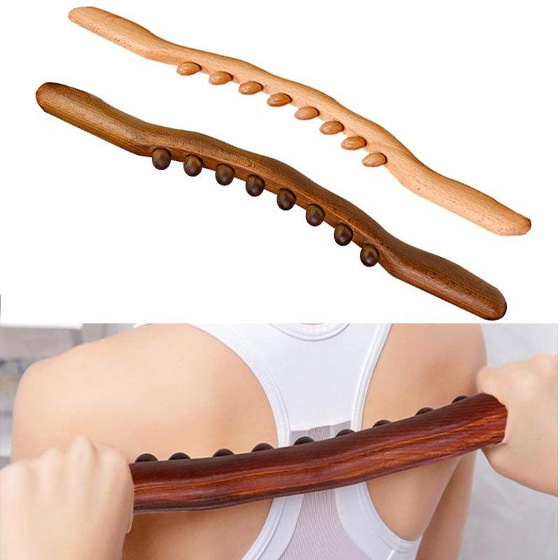 Wood Massage Tools for Body Shaping and Lymphatic Drainage
