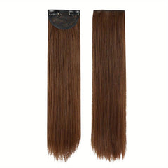 2pcs Clip In Straight Hair Extensions for Women