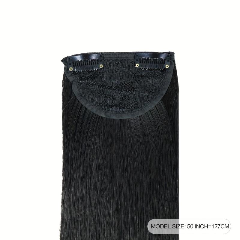 2pcs Clip In Straight Hair Extensions for Women