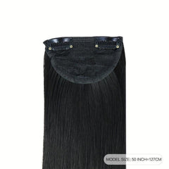 2pcs Clip In Straight Hair Extensions for Women