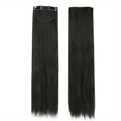 2pcs Clip In Straight Hair Extensions for Women