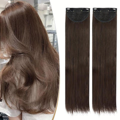 2pcs Clip In Straight Hair Extensions for Women