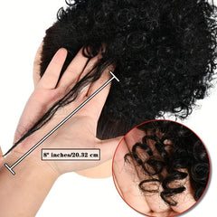 Kinky Curly Drawstring Ponytail Hair Extension