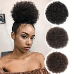 Kinky Curly Drawstring Ponytail Hair Extension