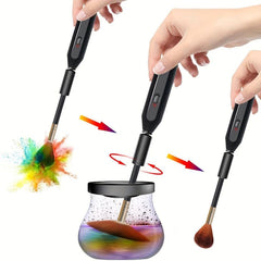 Makeup Brush Cleaner & Dryer 8 Sleeves Clean & Dry in 1 Minute