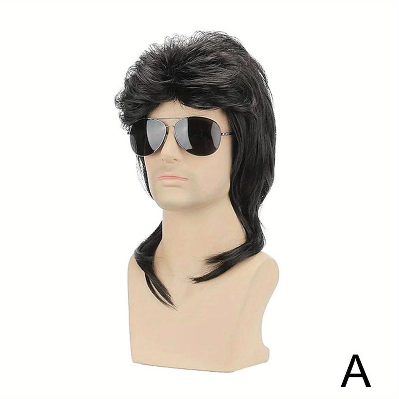 Medium Shaggy Afro Curly Wig for Halloween Cosplay