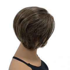 25cm Short Bob Hair Wig Synthetic Material Masquerade Holiday Dress Decoration