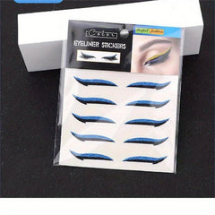 Glitter Eyeliner Stickers Instant Eye Line Strip Self-Adhesive Makeup Tool