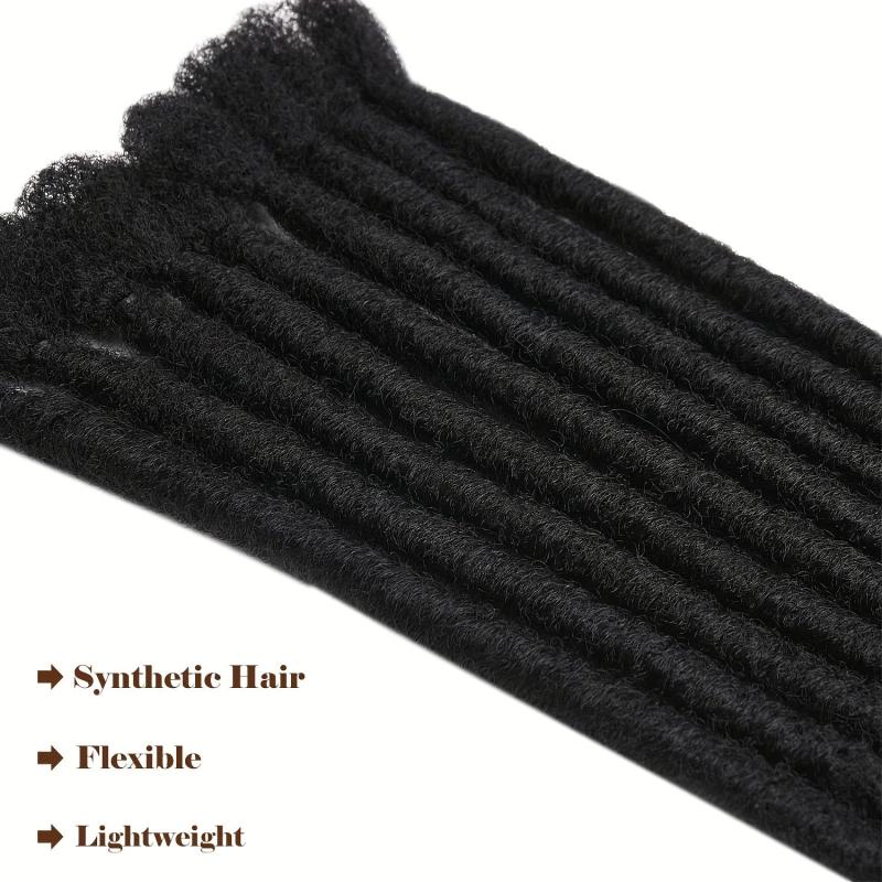10 Strand 0.69 Cm Width Backcomb Twisted Dreadlock Extensions
