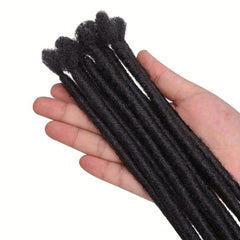 10 Strand 0.69 Cm Width Backcomb Twisted Dreadlock Extensions