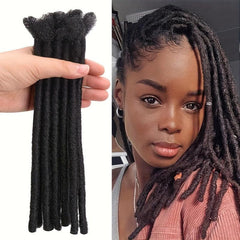 10 Strand 0.69 Cm Width Backcomb Twisted Dreadlock Extensions