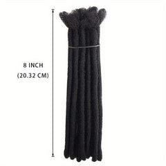 10 Strand 0.69 Cm Width Backcomb Twisted Dreadlock Extensions