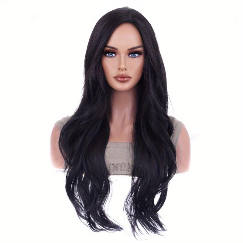 Ombre Long Straight Wig Heat Resistant Fashionable For Daily Use Party Cosplay