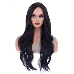 Ombre Long Straight Wig Heat Resistant Fashionable For Daily Use Party Cosplay