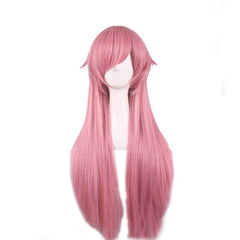 Long Curly Wig Synthetic Wig With Bangs for Halloween Cosplay