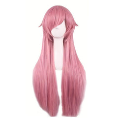 Long Curly Wig Synthetic Wig With Bangs for Halloween Cosplay