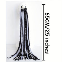 Colorful Box Braids Ponytail for Parties and Daily Use