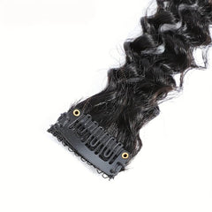 Kinky Curly Hair Extensions Clips In Human Hair Extensions