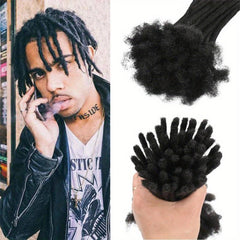 6 Inch Blonde Dreadlocks Hair Extensions 10 Strands Crochet Hair Braids