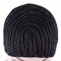 Adjustable Crochet Braided Wig Cap for Wigs & Hair Styling