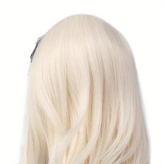 Brown Mix Red Blonde Ponytail Extension Curly Synthetic Hairpiece