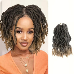 25 Packs 4 Cm Soft Butterfly Locs Crochet Hair Pre Looped Distressed Faux Locs