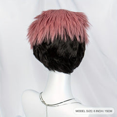 Short Costume Wig With Bangs Synthetic Anime Cosplay Halloween Party