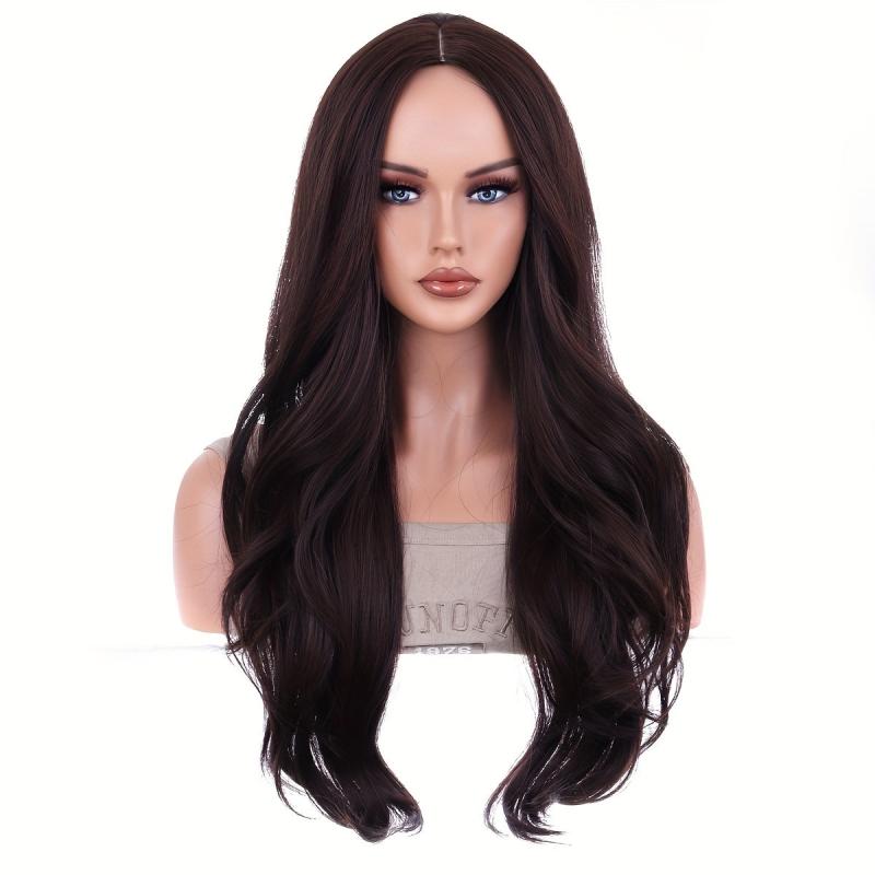 Long Curly Wavy Wig Synthetic Wig Beginners Friendly Heat Resistant