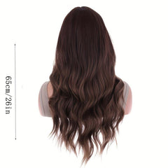Long Curly Wavy Wig Synthetic Wig Beginners Friendly Heat Resistant