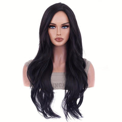Long Curly Wavy Wig Synthetic Wig Beginners Friendly Heat Resistant