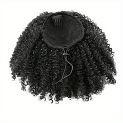 Curly Clip In Hair Extensions Natural African Curly Synthetic Hair