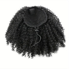 Curly Clip In Hair Extensions Natural African Curly Synthetic Hair